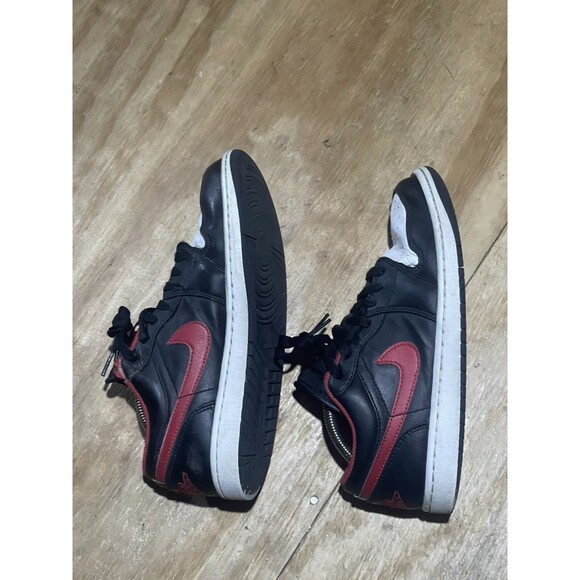 Nike Air Jordan 1 Low Black/Fire Red White 553558-063 Men 8 main image 11